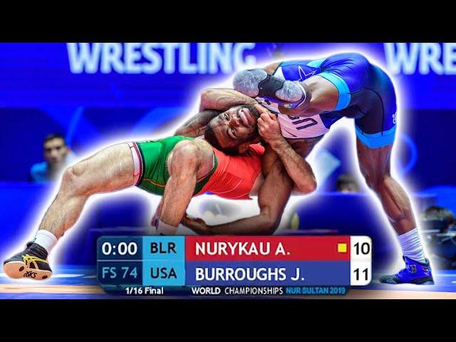 Is This Jordan Burroughs’ Craziest Wrestling Match Ever?