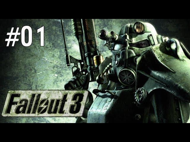 Fallout 3 Walkthrough -  Part 1 - Life In The Vault (Playthrough/Let's Play/Gameplay) HD