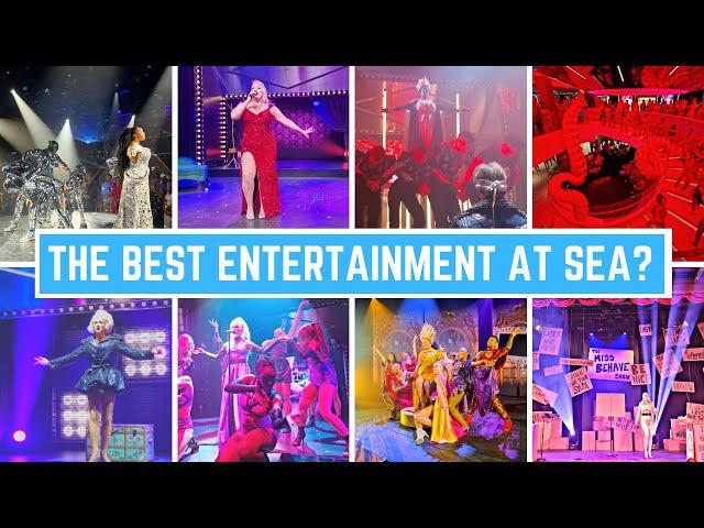 Entertainment Options on Virgin Voyages' Resilient Lady! #Ad