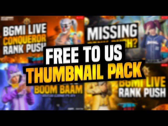 Top 10+ Free To Us Bgmi Live Streaming Thumbnail Pack-plp Thumbnail Tutorial -Pubg thumbnail #2