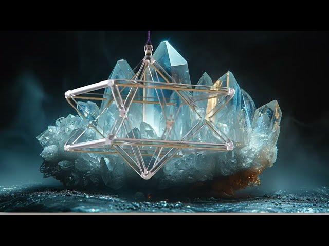 Unlocking Cosmic Harmony: Journey with the 10" Merkaba Singing Crystal