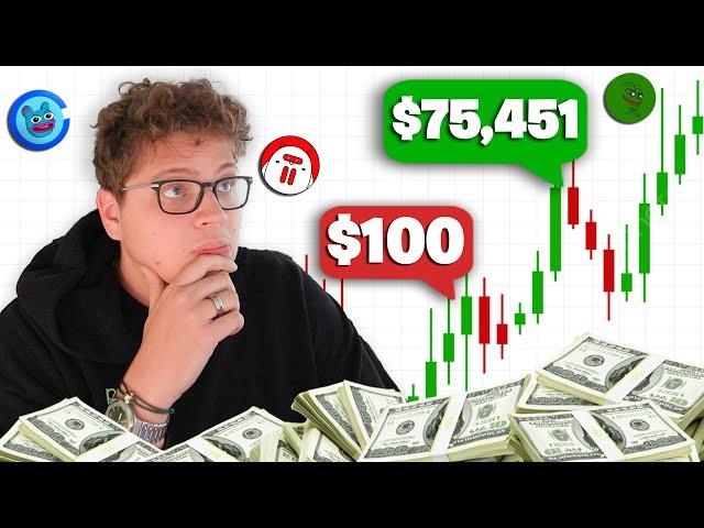 I Made $75,000 Trading Memecoins In 1 Week