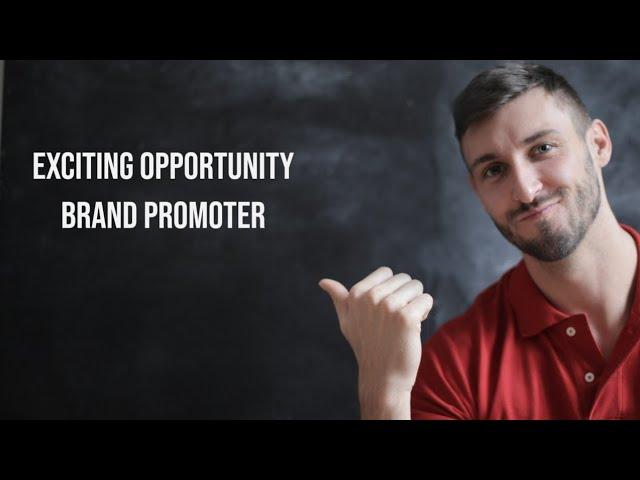 Exciting Opportunity as Brand Promoter,#job #viral #jobsearch #jobvacancy #hiring #education