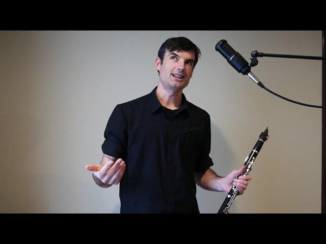 How to create a great clarinet tone