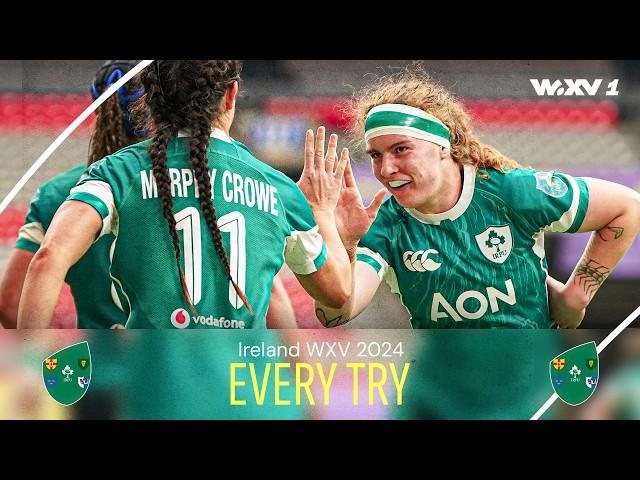 Ireland causing upsets and putting on a show! | Every Ireland WXV 2024 try