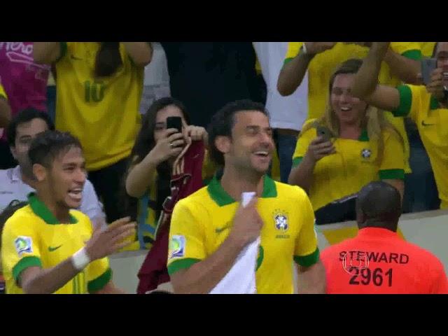 Final Copa Confederaciones Brasil vs España 3-0 HD W Radio