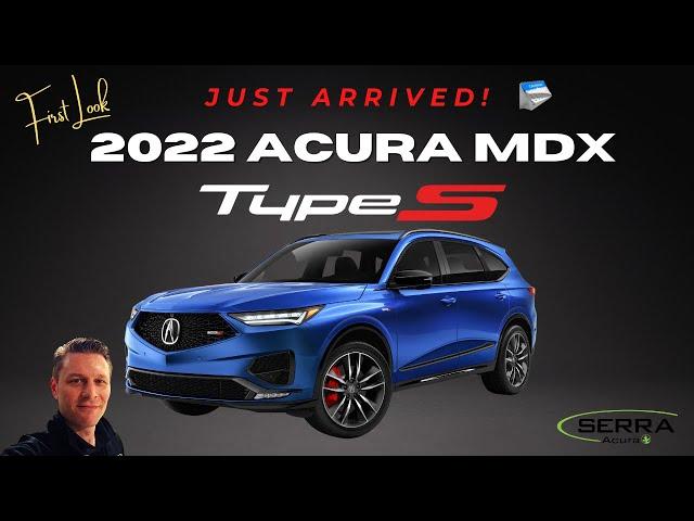 2022 Acura MDX Type S. Just arrived at dealership!, our first look1