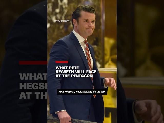 What Pete Hegseth will face at the Pentagon