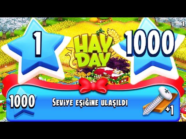 Get Max Level in 1 Day!│Hay Day #gameplay #hayday #500tilki