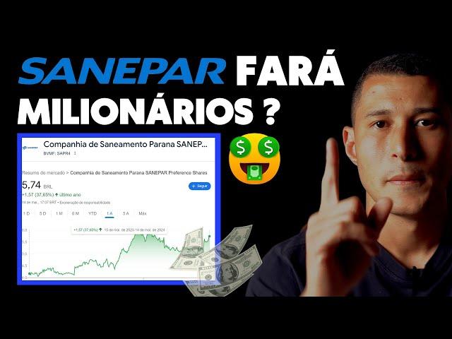 SANEPAR (SAPR4): A ação BARATA que você PROCURAVA na Bolsa de Valores? Vale a pena comprar?