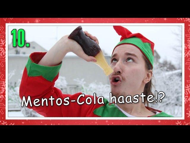 MENTOS-COLA HAASTE TWISTILLÄ!? | Haastekalenteri Luukku 10