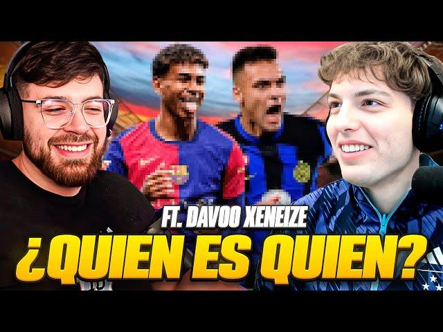 ADIVINA EL JUGADOR (ACTUAL O LEYENDA) VS. DAVO XENEIZE - ¿QUIEN ES QUIEN? (2025)