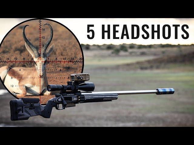 Epic Headshots On African Antelope