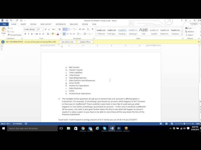 Financial Accounting Module 4 Webinar