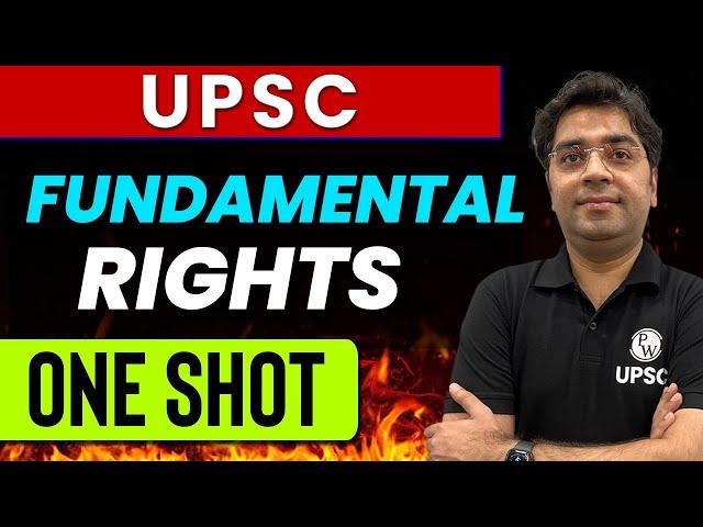 FUNDAMENTAL RIGHTS in 1 Shot |  Indian Polity for UPSC