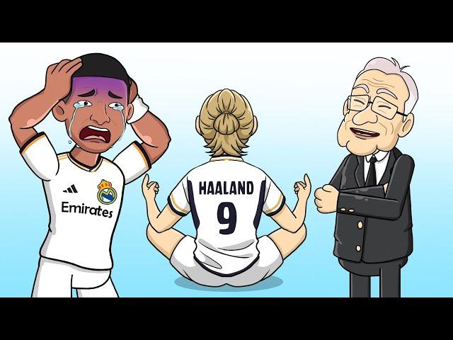 Real Madrid Wants Haaland: Can He Replace Mbappe's Uncertain Form? - Football Animation