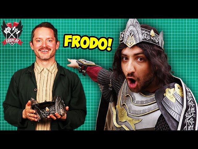 Meeting the Hobbits in cosplay (Lord of the Rings)