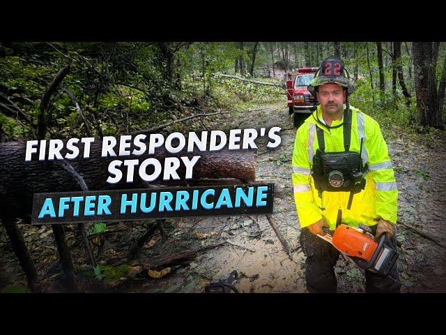 First responder’s story about this part of Asheville area hit by Hurricane Helene