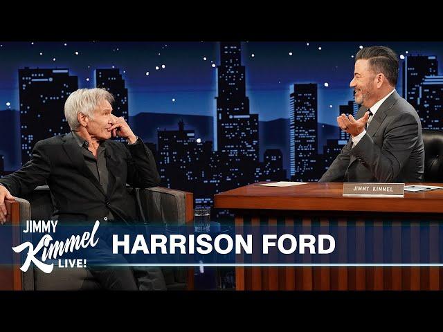 Harrison Ford on Actors He Was Intimidated By, Working as a Cook & Trump Liking Him in Air Force One