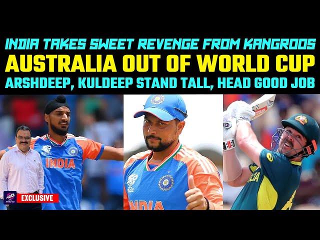 India takes Sweet Revenge from Kangroos, Aus kicked out, Arshdeep/Kuldeep suoerb, Marsh ki bajja di