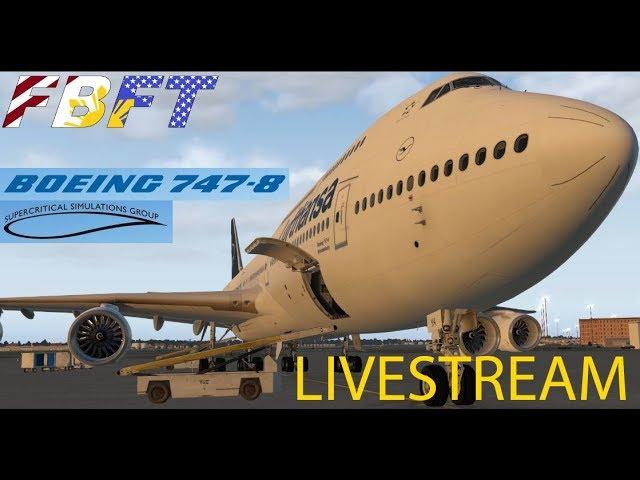 Flight Brothers FT Live Stream 5 | SSG B747-8i | EGLL - EDDF