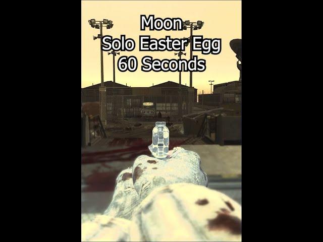 BO1 MOON SOLO EASTER EGG 60 SECOND TUTORIAL