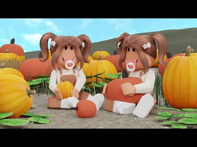 PUMPKIN PATCH WITH THE FAMILY | Bloxburg Roleplay