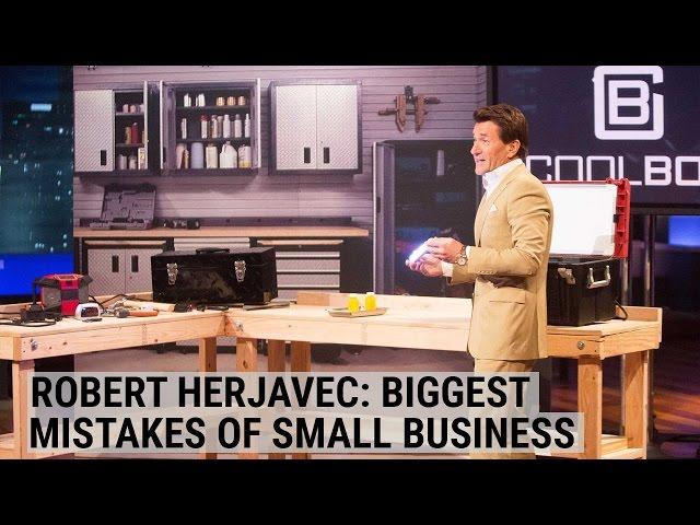 Robert Herjavec reveals the biggest mistakes small businesses make