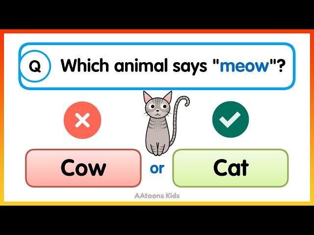 English Quiz for Kids | Quiz Time | English Trivia for Kids | @AAtoonsKids