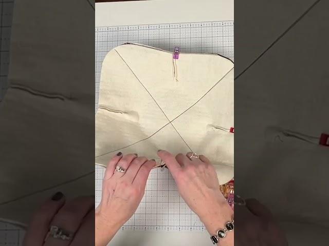 The easy way to sew a microwave bowl cozy with precut batting