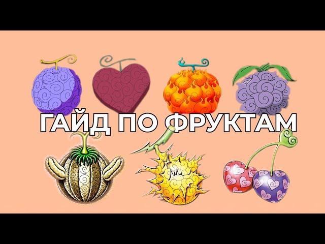 Гайд по дьявольским фруктам | Как съесть правильный фрукт?