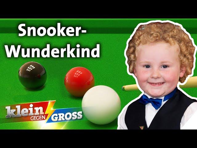 Kai besucht 4-jährige Snooker-Weltsensation Adam in Irland | Klein gegen Groß