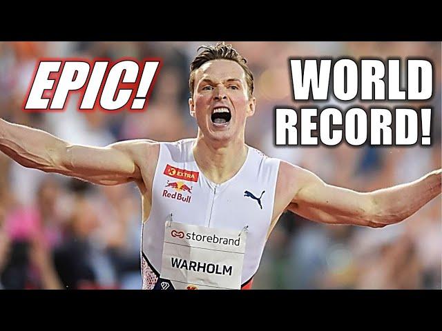 IT FINALLY HAPPENED! || A LEGENDARY World Record in Men's 400 Hurdles for Karsten Warholm