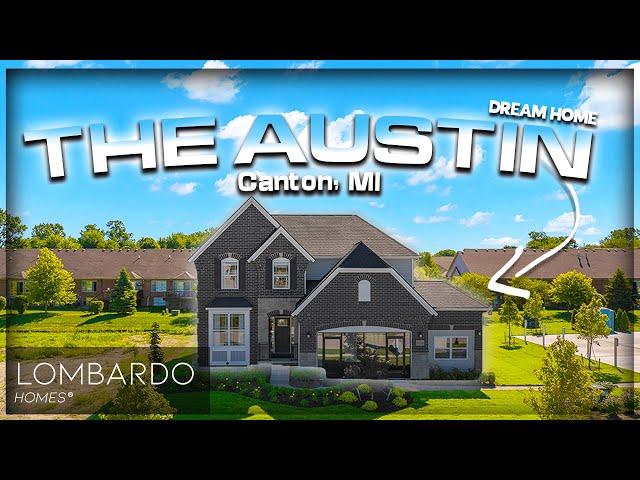 The BEST Model Home in CANTON! | The Austin w/ Lombardo Homes