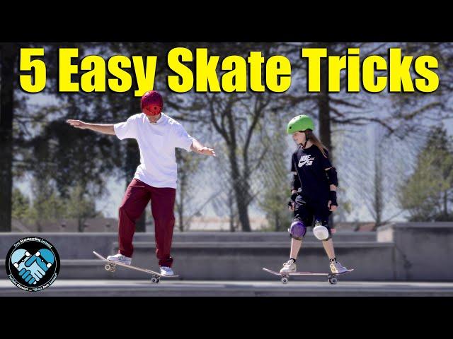 5 Easy Skateboarding Tricks for Beginners