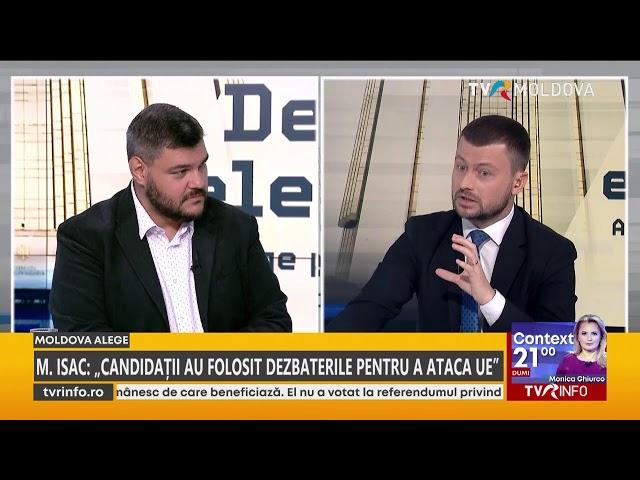 Dezbatere Electorală, Maia Sandu și Alexandr Stoianoglo