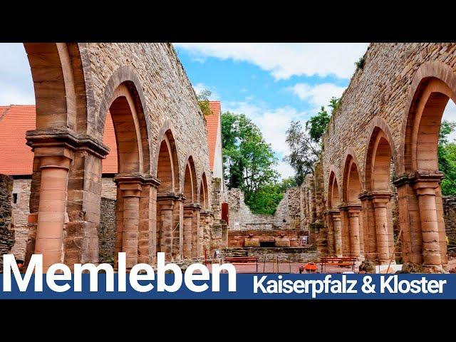 Kloster und Kaiserpfalz Memleben | Wo Kaiser Otto der Große starb | Sachsen-Anhalt