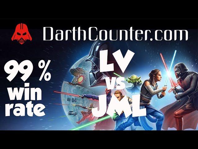 LV vs JML 5v5 SWGOH GAC Counter