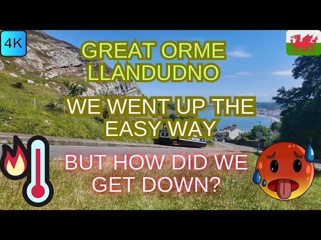 Breathtaking Views: Ascending Great Orme in Llandudno North Wales 4K