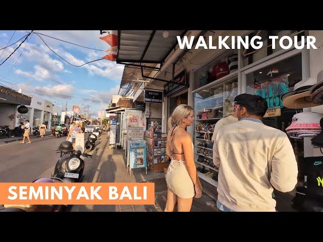 Bali Seminyak's Most Famous Street | Walking Tour Seminyak Bali Today 2024