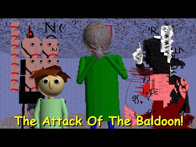 The Attack Of The Baldloon! - Baldi's Basics Mod