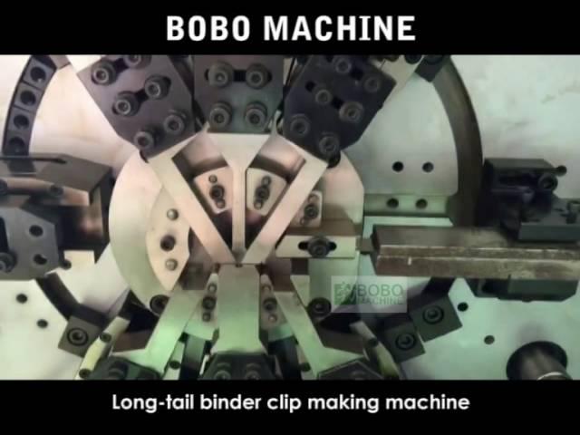 long tail binder clip making machine