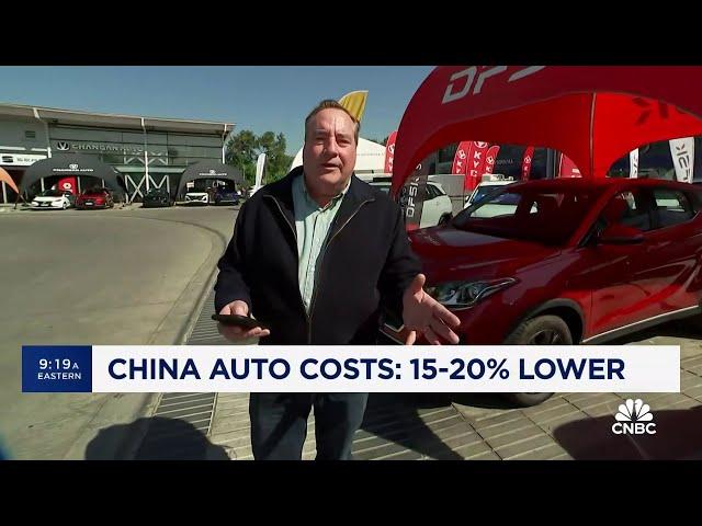 China's global auto strength: Why cost advantage is key for Chinese automakers