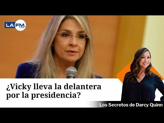 Vicky Dávila: encuestas internas le darían la delantera de la carrera por la presidencia