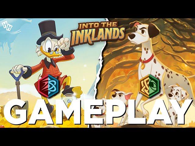 Into the Inklands Starter Deck Challenge! || Disney Lorcana GAMEPLAY