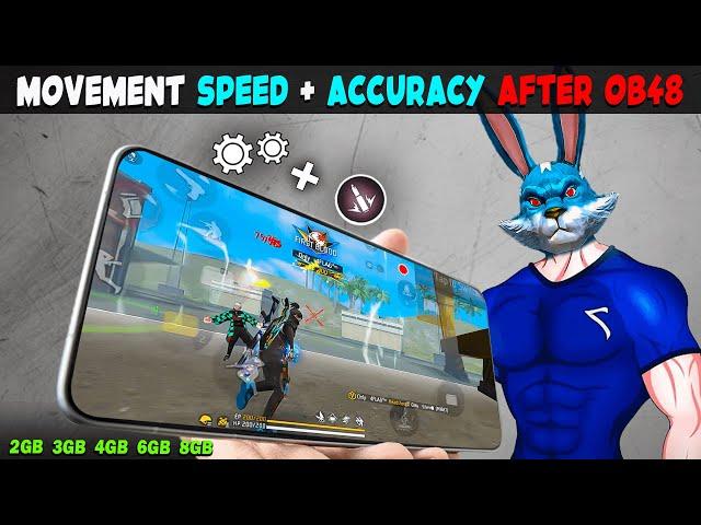 Movement Speed + Accuracy After OB48 ️ 2gb, 4gb, 6gb, 8gb Ram Headshot Sensitivity Setting ~