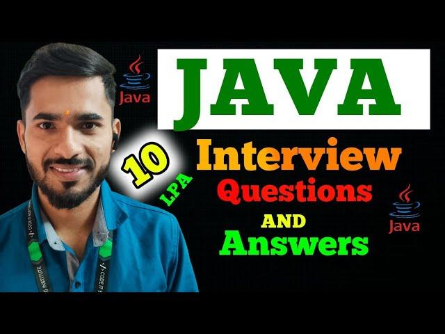 Tech Mahindra Java Interview Questions & Answers   | 10 LPA Job for Freshers  | aadiandjava