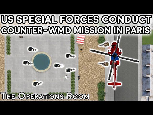 US Special Forces Conduct Counter-WMD Mission in Paris, 2004 - Animated