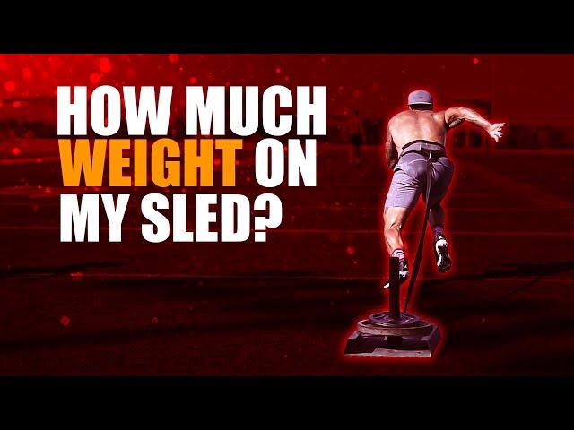 Sled Workouts: Determining Optimal Sled Load