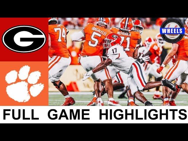 #5 Georgia vs #3 Clemson Highlights | College Football Week 1 | 2021 College Football Highlights